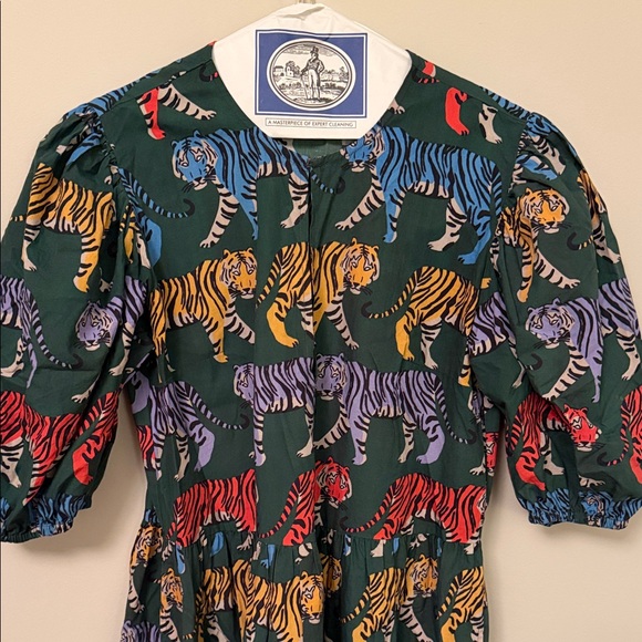 Oliphant Tiger Print Maxi Dress - Picture 3 of 5